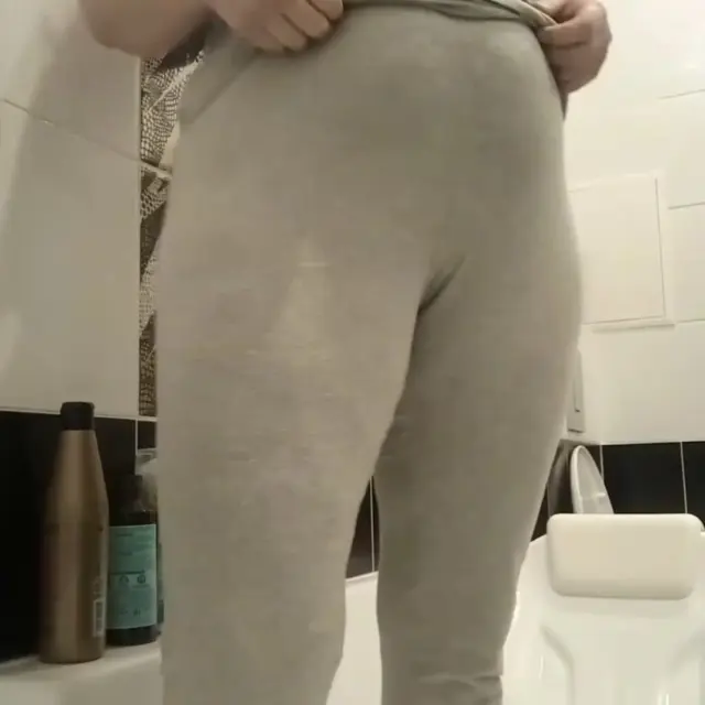 Wet pants