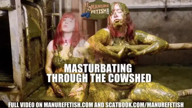 Masturbating Through The Cowshed